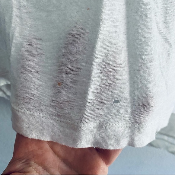 Cabi white lace aztec print back detail blouse - Picture 4 of 8